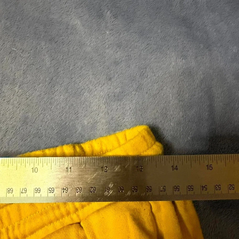 Akoo Fox Racing yellow shorts men Size M #